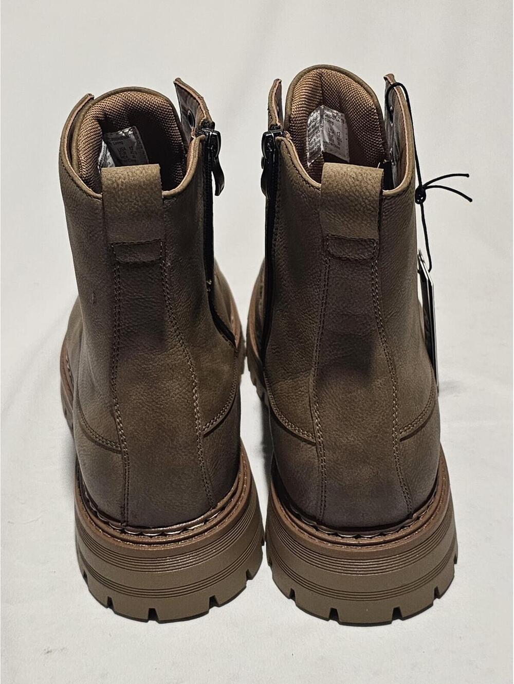 Men's Madden NYC Brown Lace-Up Boots US 12 - Picture 7 of 8